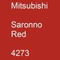 Preview: Mitsubishi, Saronno Red, 4273.